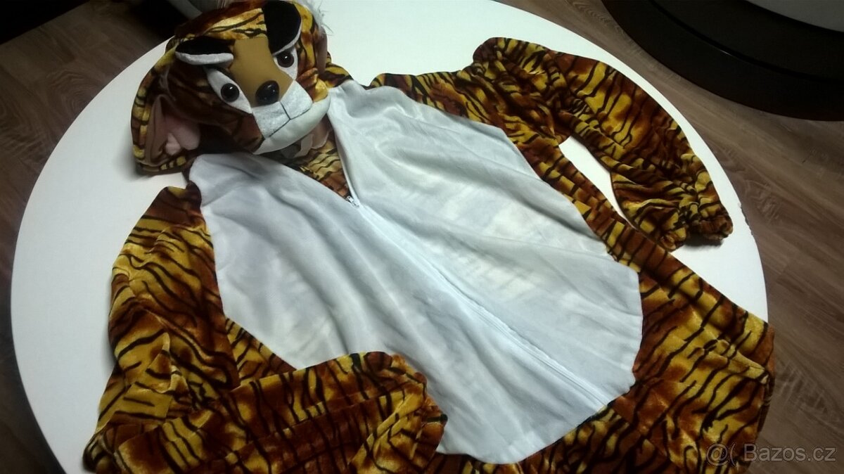 karnevalovy kostym TYGR vel 185/195cm - 4