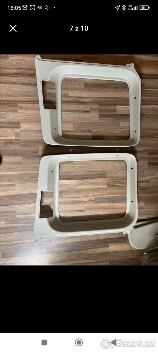 VW Caddy maxi interiérové plasty,stropnice - 4