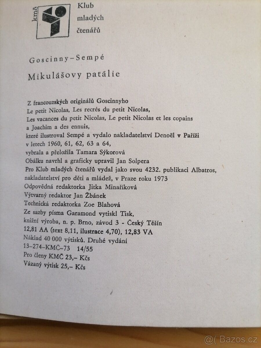 Mikulášovy patálie 1973, 1995 - 4