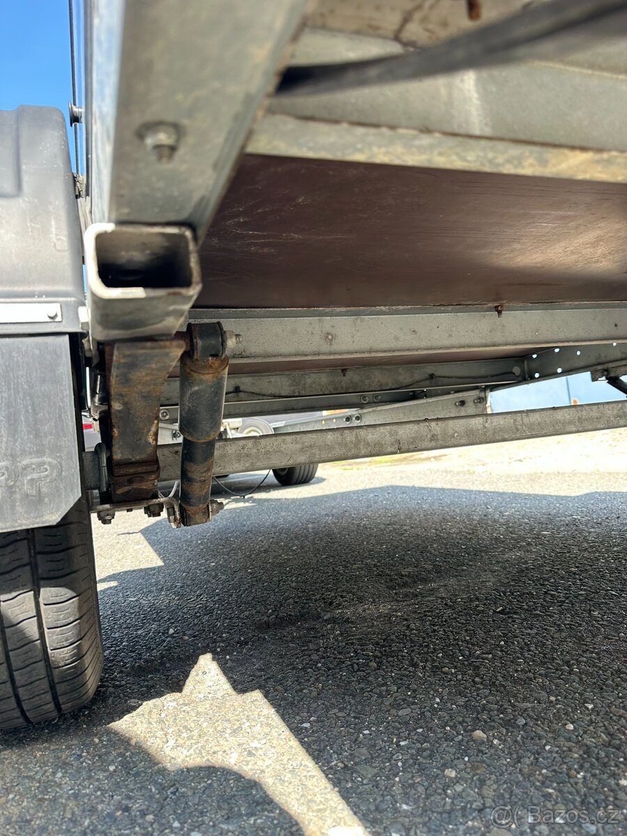 Přívěs Martz 265x125cm Premium - listová péra - 4