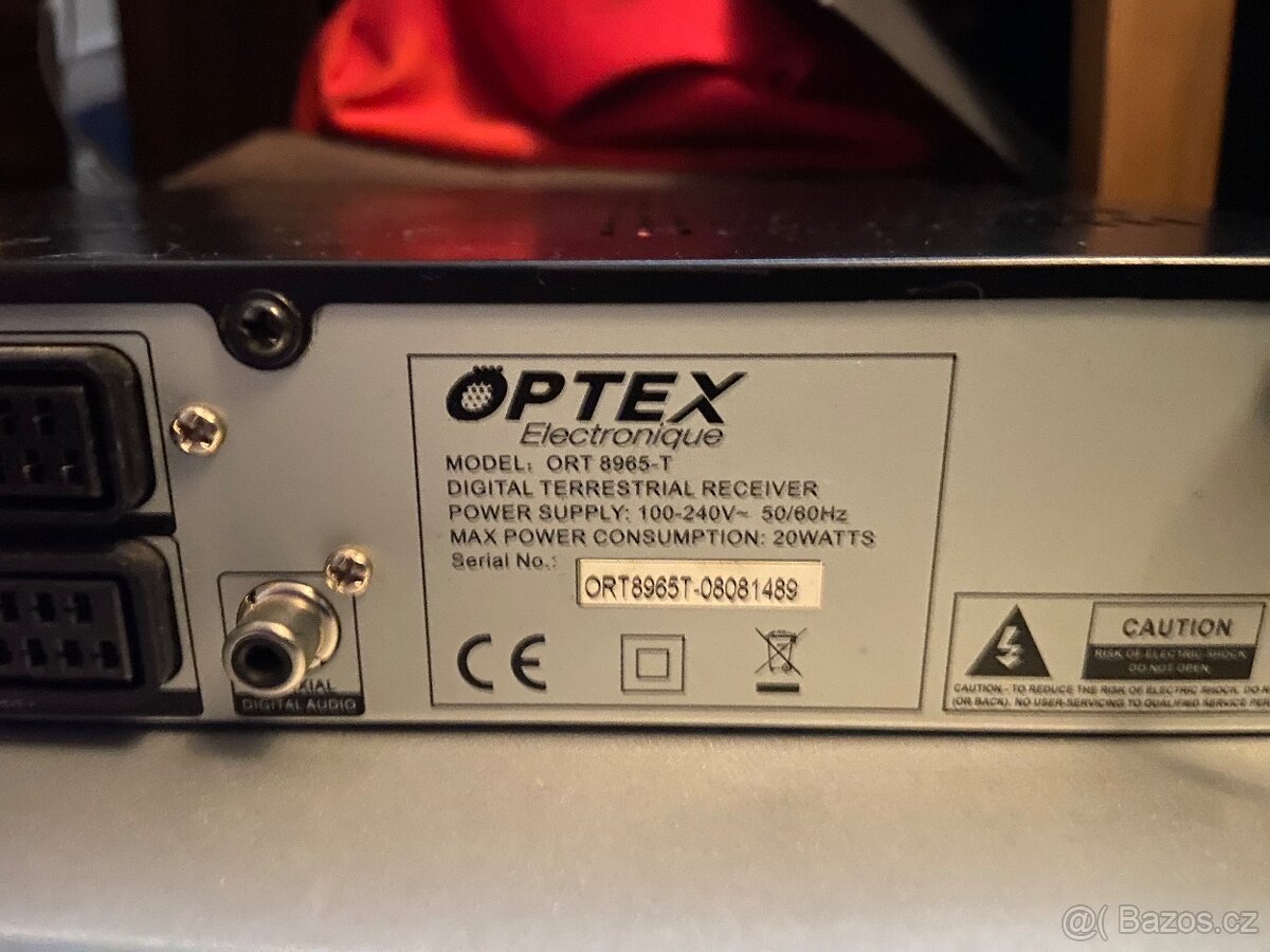 Prodám set to box Optex ORT 9865T. - 4