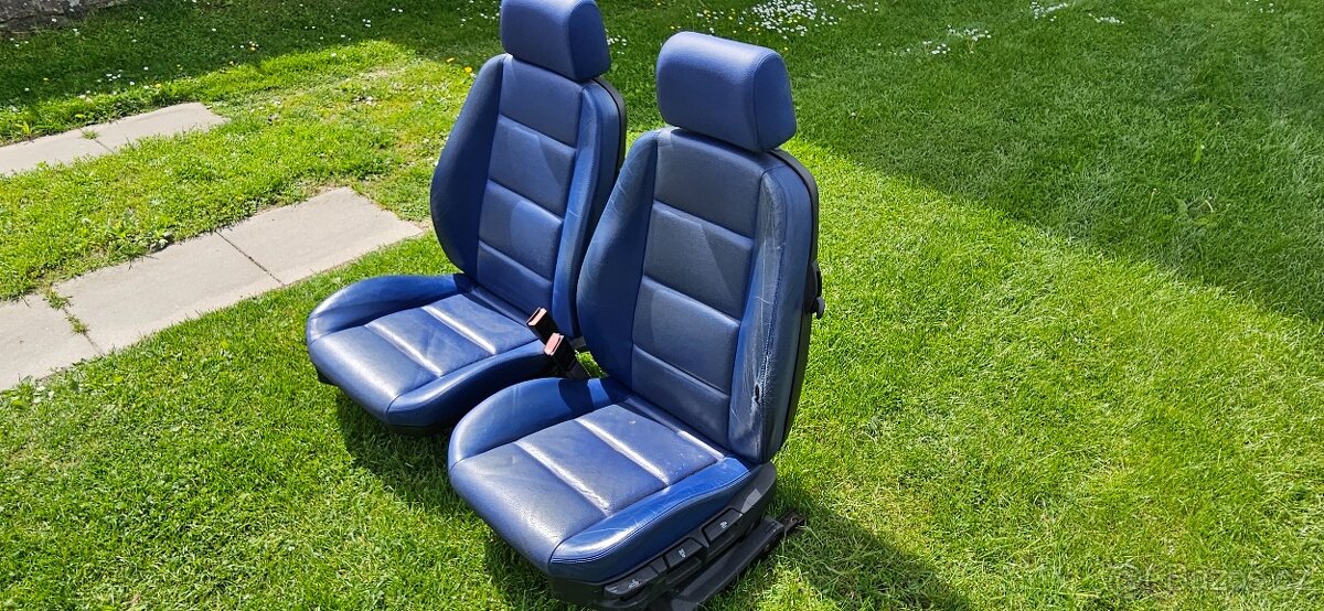 BMW E36 compact kožený interiér - 4