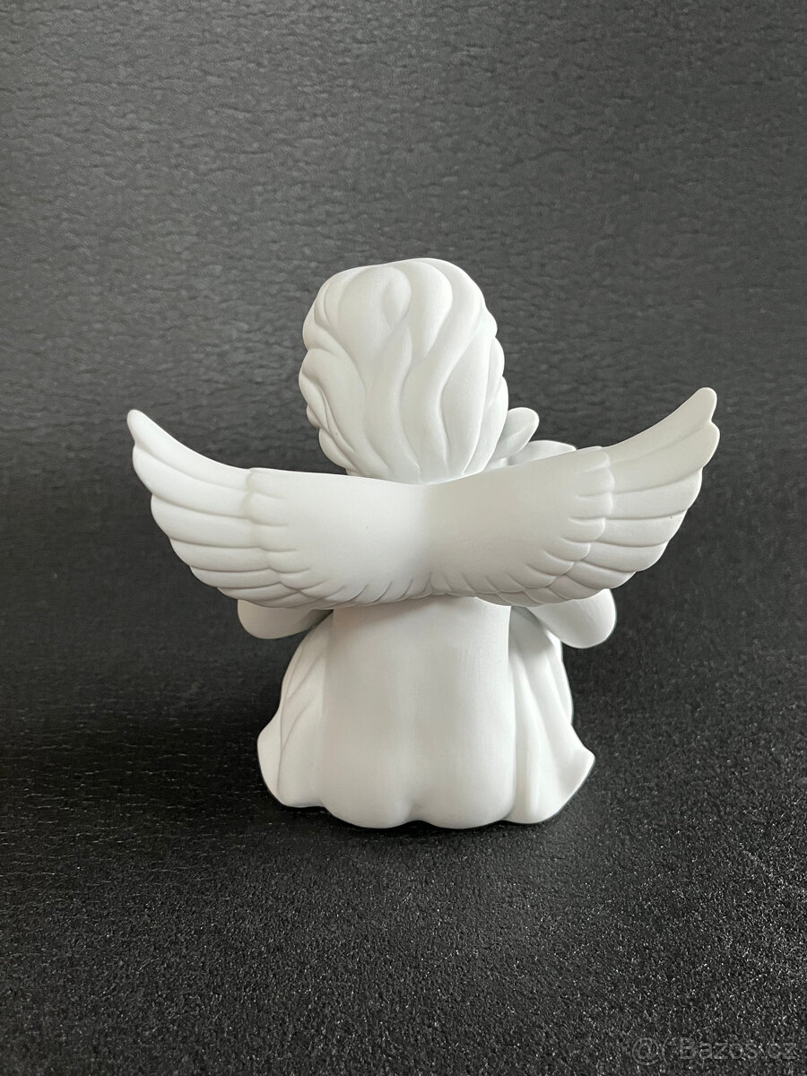 Rosenthal Soška Anděl se zajíčkem 14 cm - 4