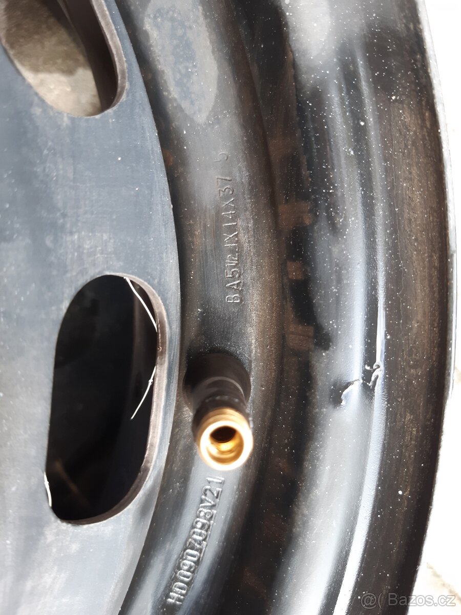 Dva plechové disky 5,5Jx14 ET37 - 4