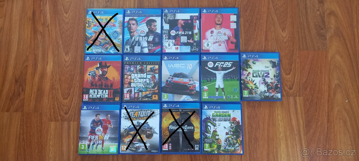 Prodám hry na Playstation 4 - 4