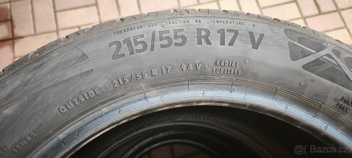 Continental 215/55 R17 94V letní - 4