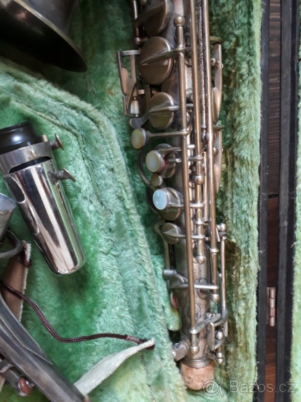 Alt saxofon francouzský Robert Drouet Paris - 4
