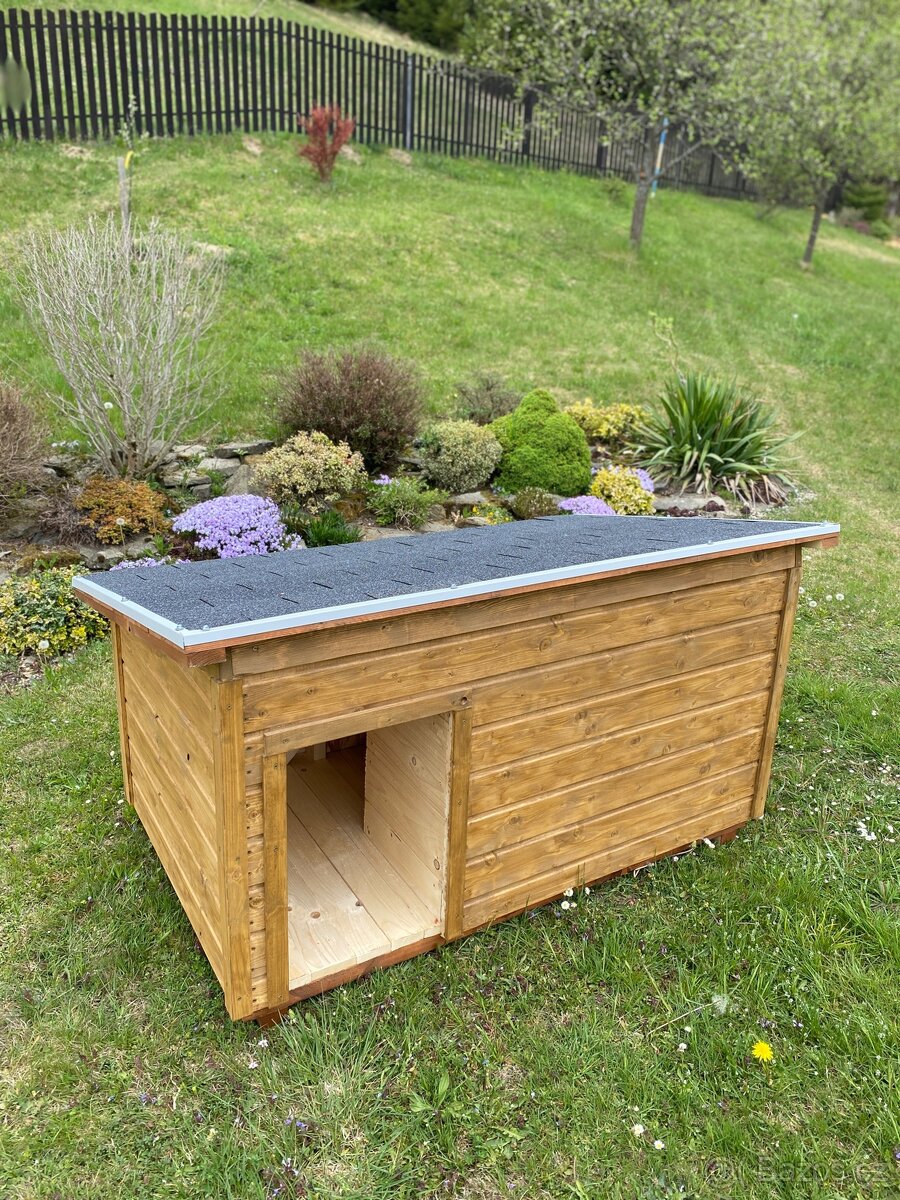 Bouda pro psa, zateplená XL - 4