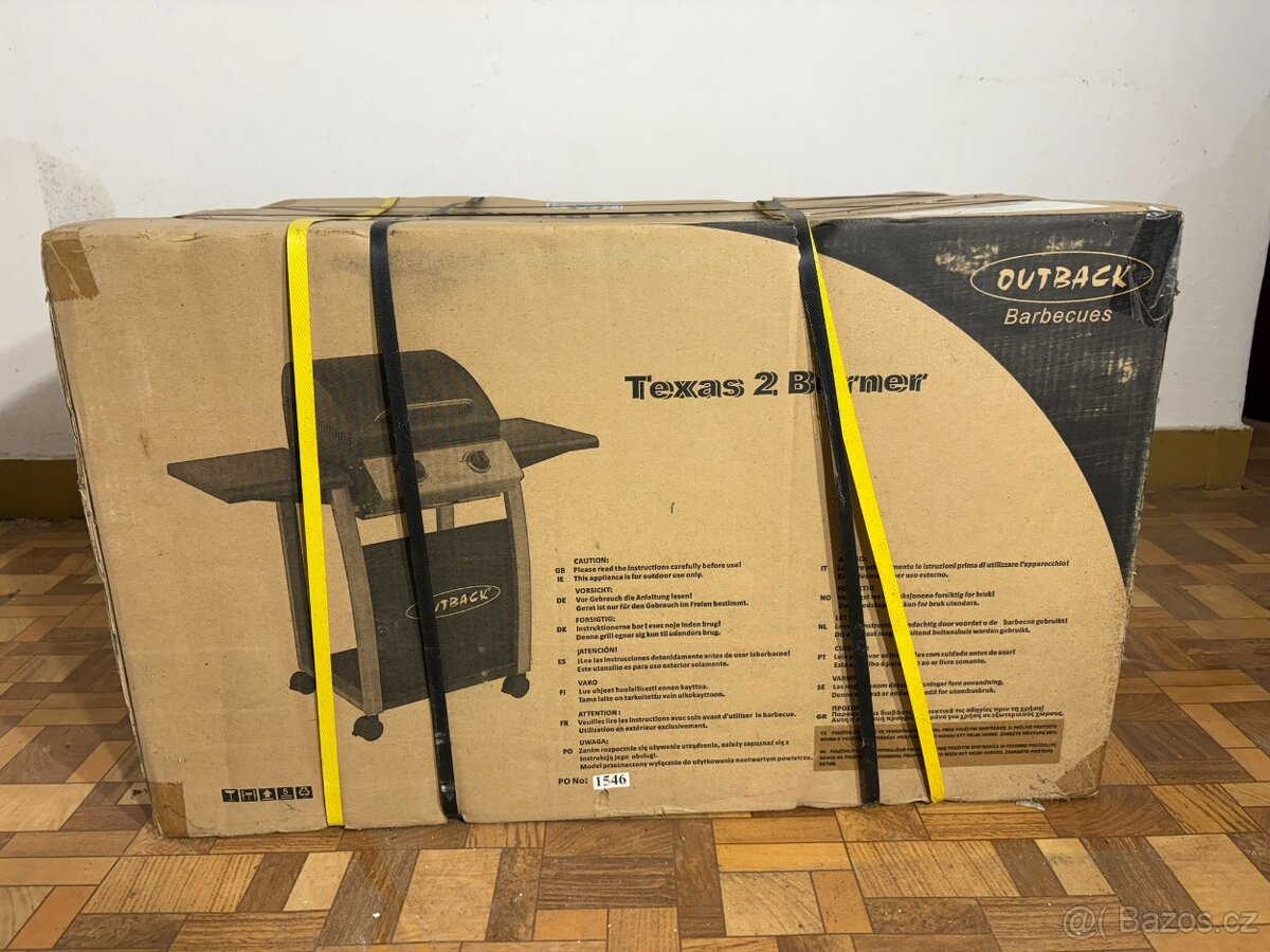 Nový nevybalený plynový gril OUTBACK Texas 2 Burner - 4