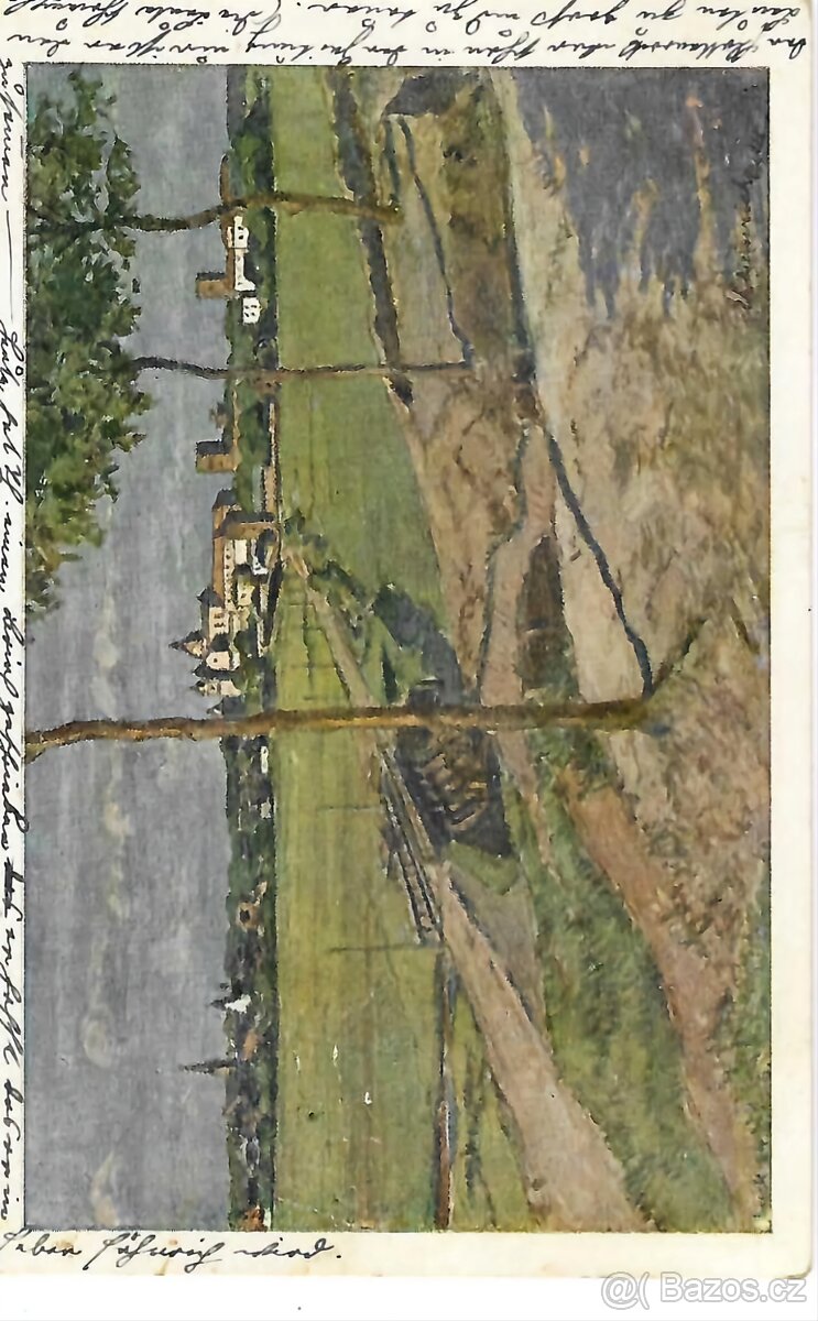 Historické pohlednice romantik - 4