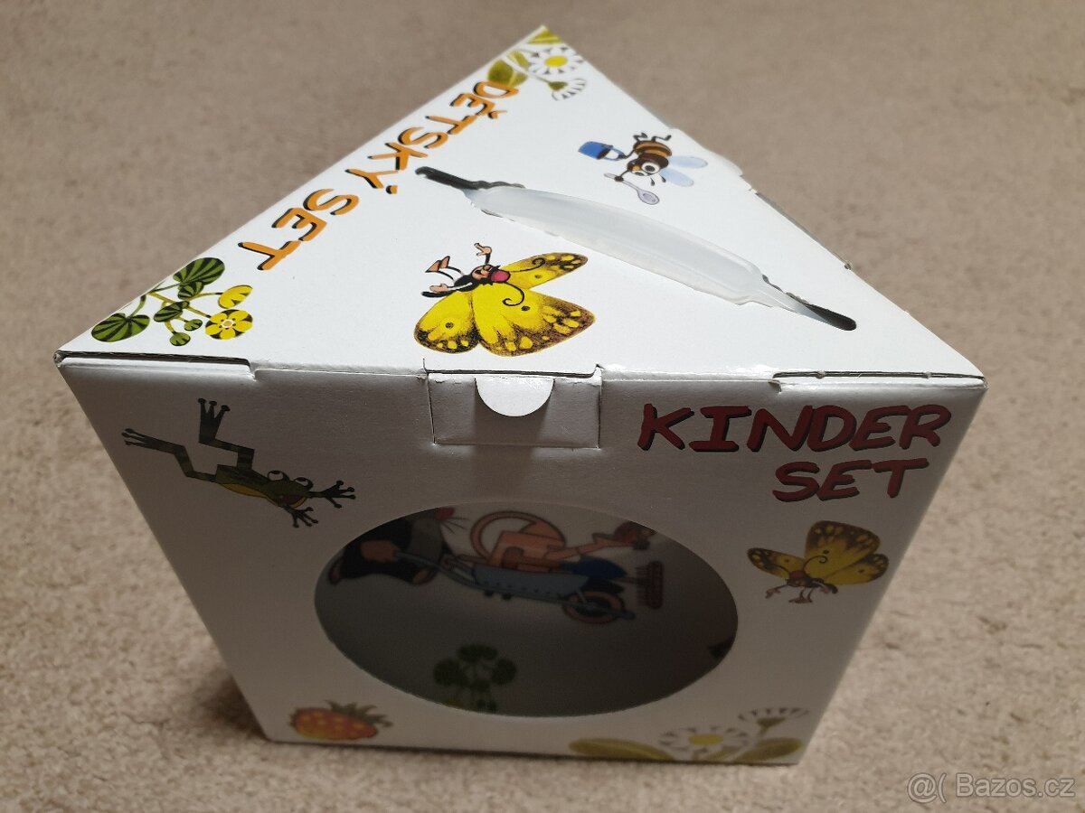 Dětská jídelní souprava - Krteček a jahůdky - 4