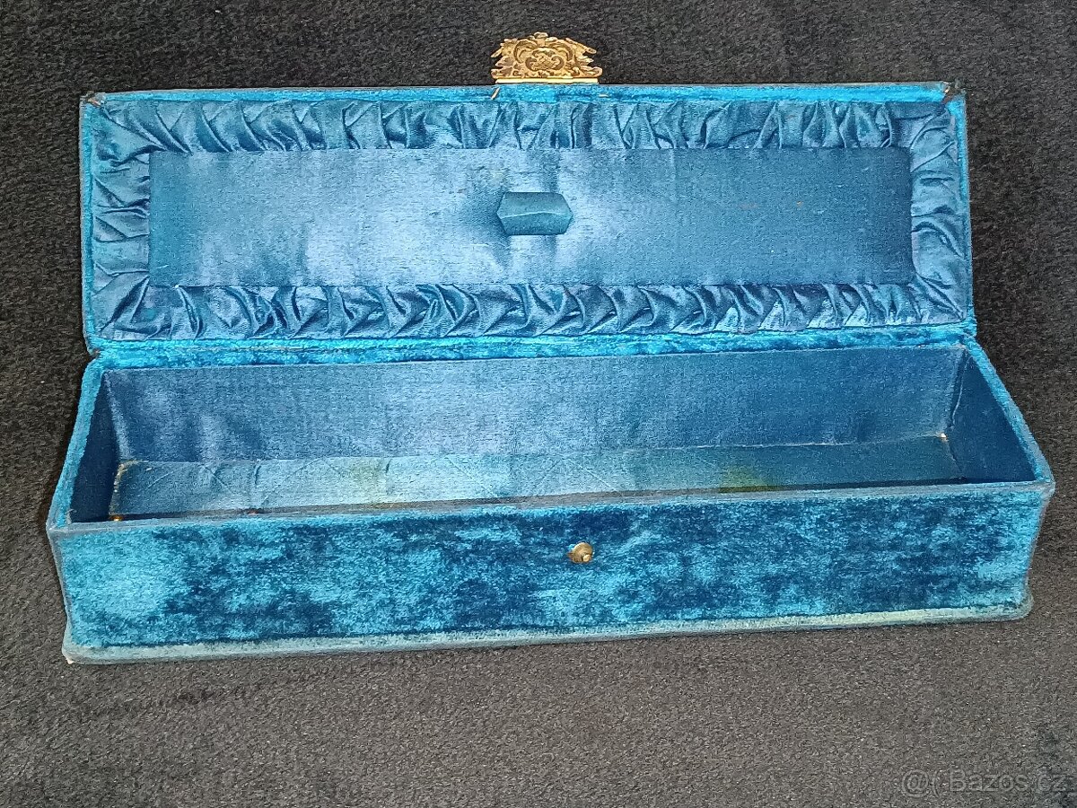 Starožitná secesní šperkovnice - 4