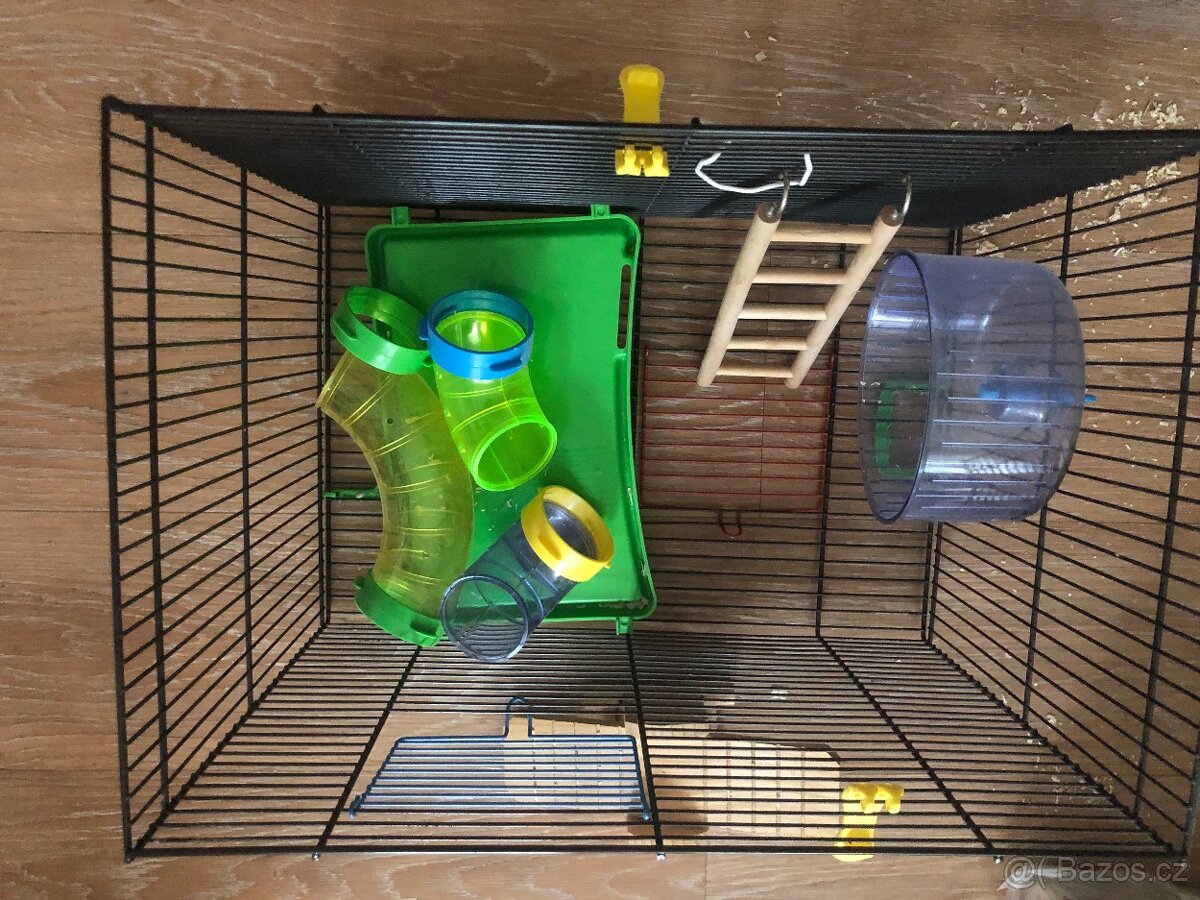 Klec dvojpatrová pro křečka - 4