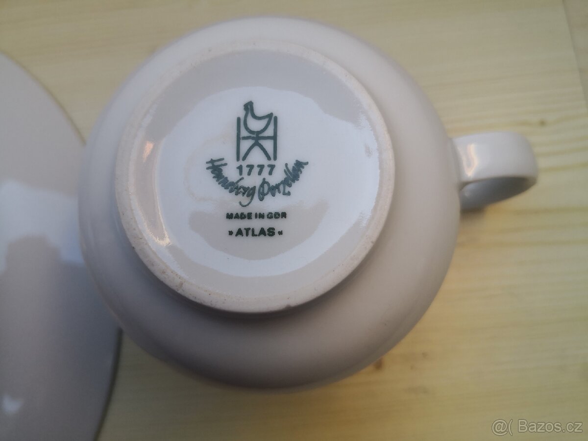 Porcelánový retro set - 4