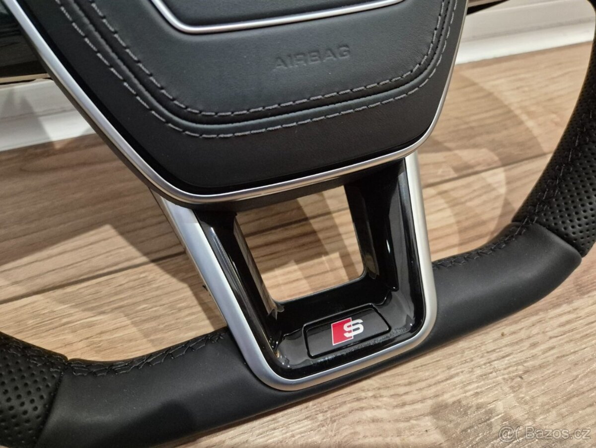KOZENY VOLANT AUDI ZREZANY S PADLAMI a AIRBAGEM