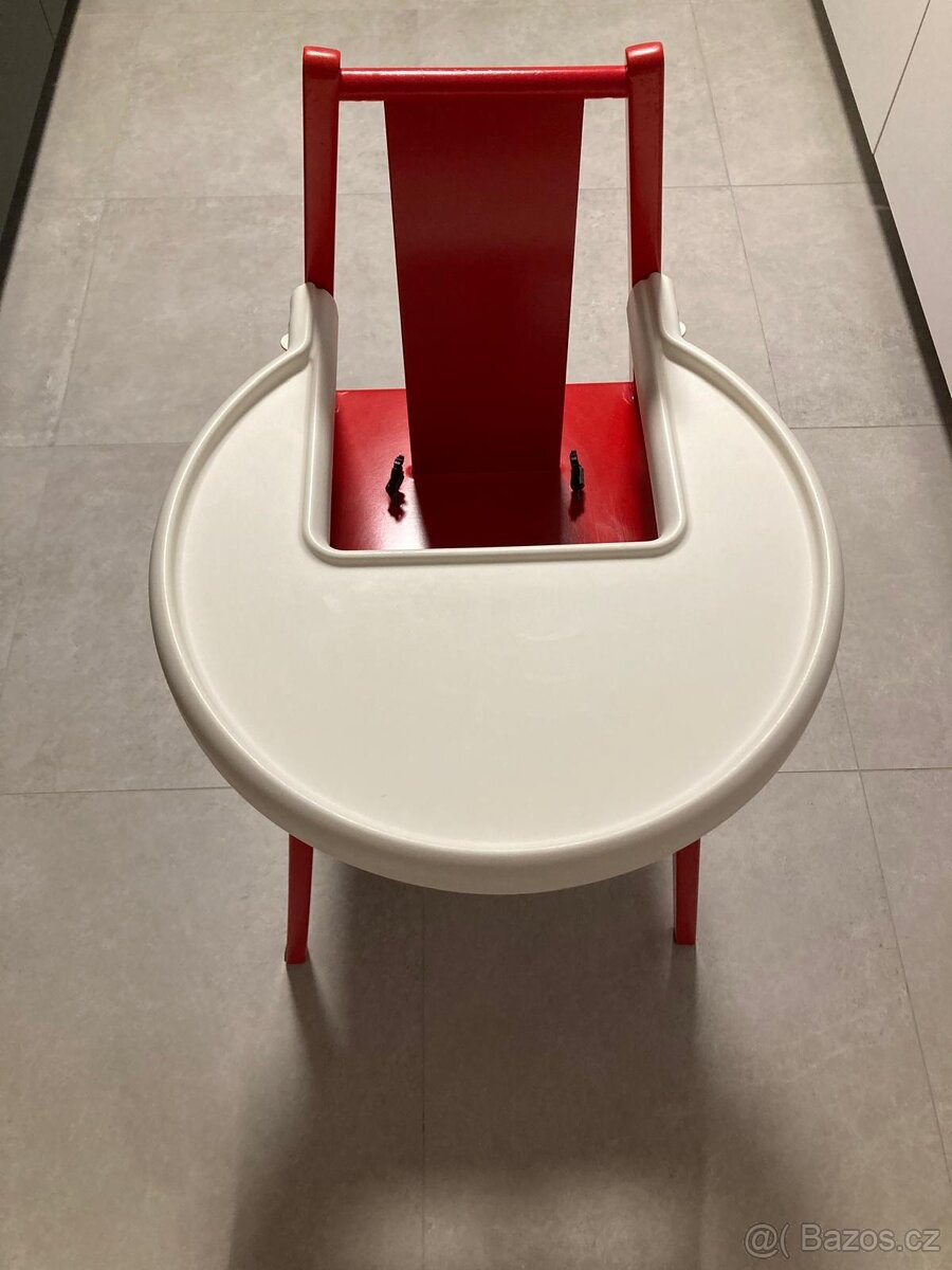 Dětská jídelní dřevěná židlička IKEA - 4