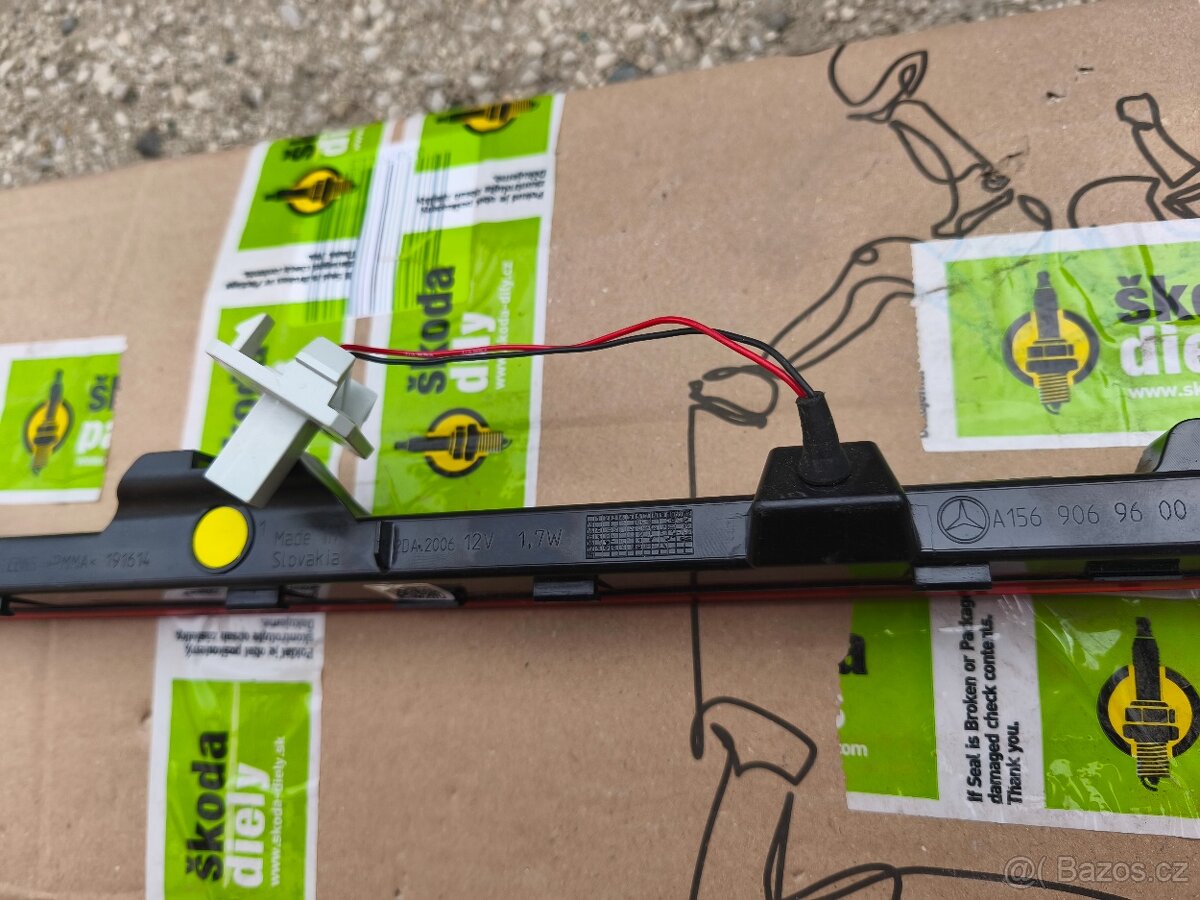 Tretí brzdove světlo Mercedes GLA , GLC , C class , Vito, sp