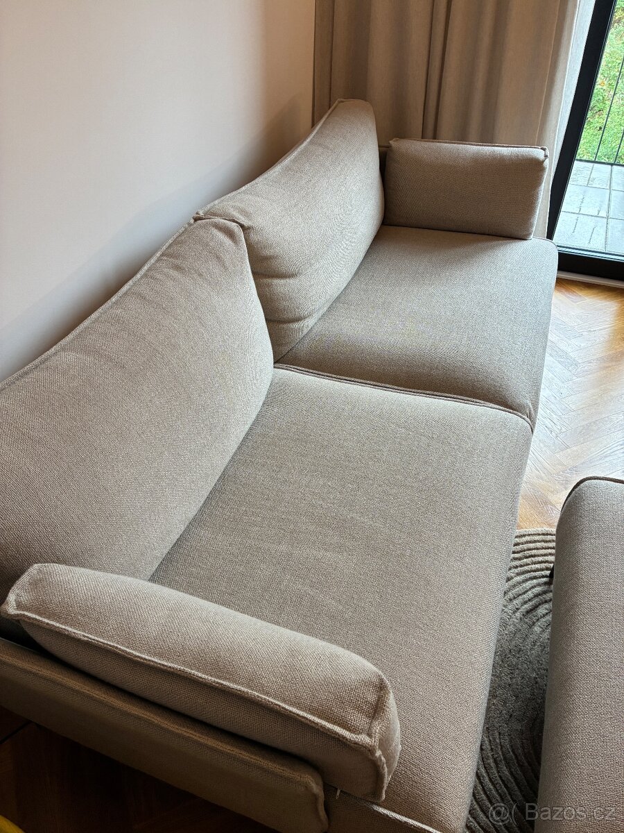 Sedačka / pohovka / gauč s podnožkou Catra home - 4