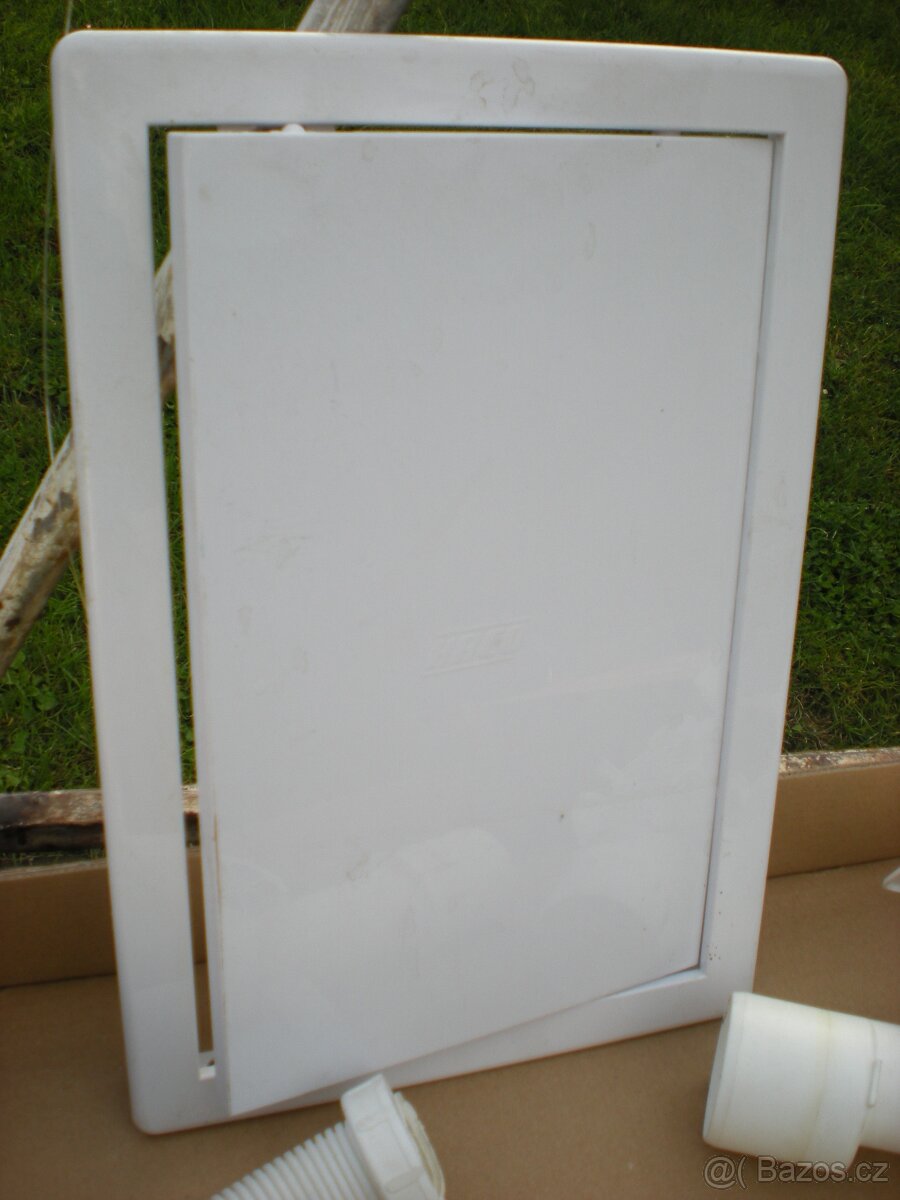 Sifon vanový a pračkový + dvířka - 4