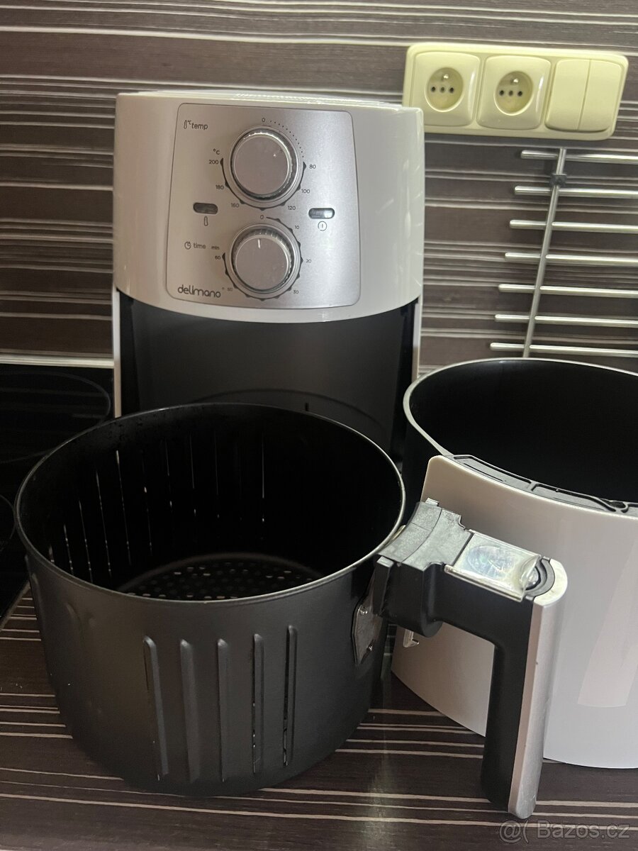 🍟 Horkovzdušná fritĂ©za Delimano – málo pouĹľĂvaná - 4