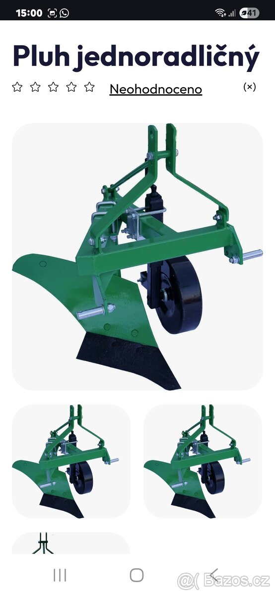 příslušenctví na malotraktor - 4