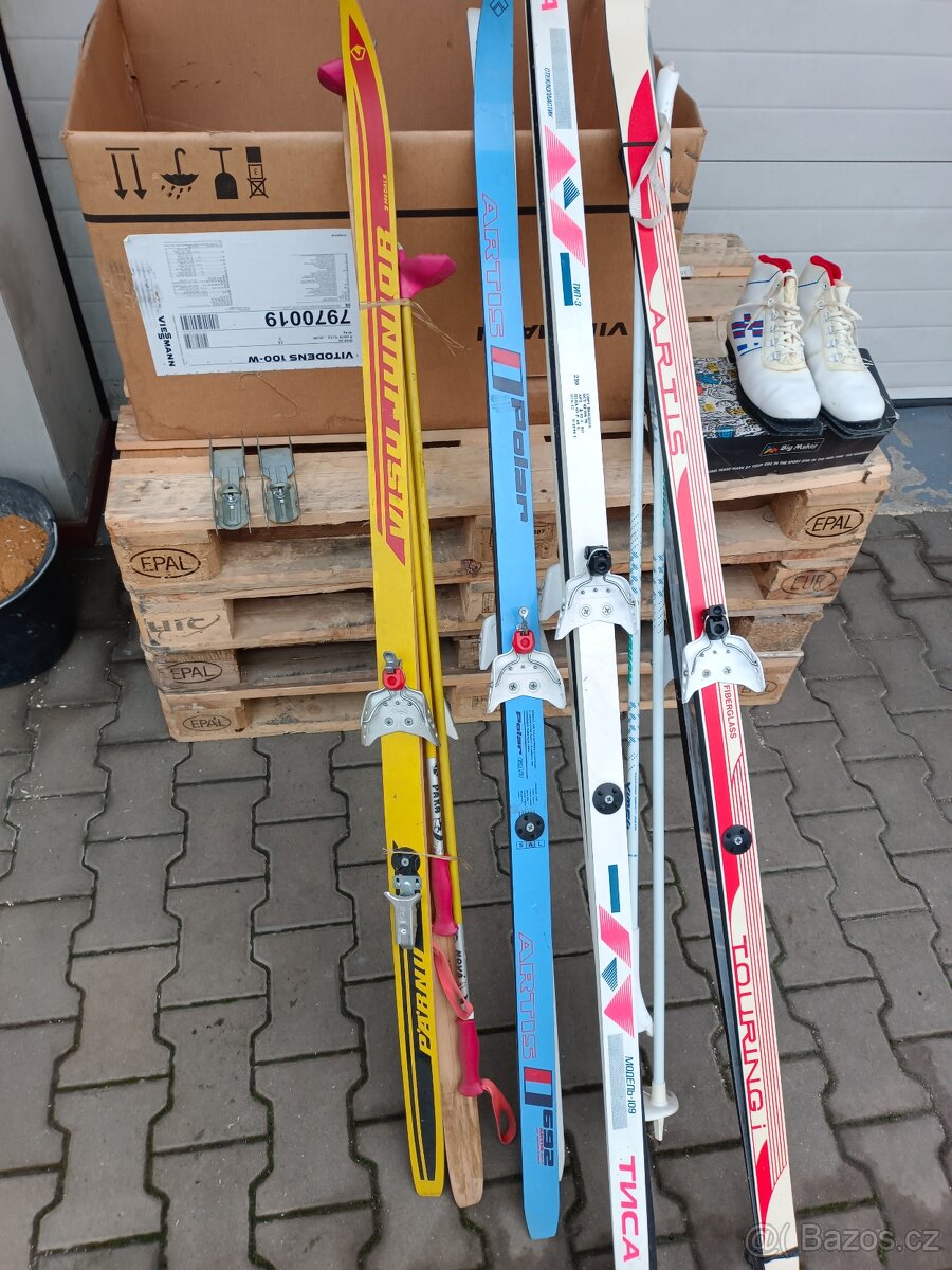 Běžky + dětské nástavce na bruslení - 4