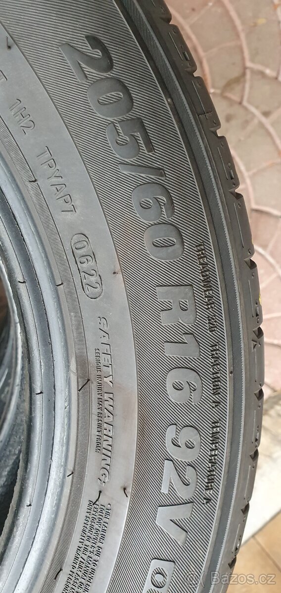 Letní pneu Kumho 205/60/16 - 4