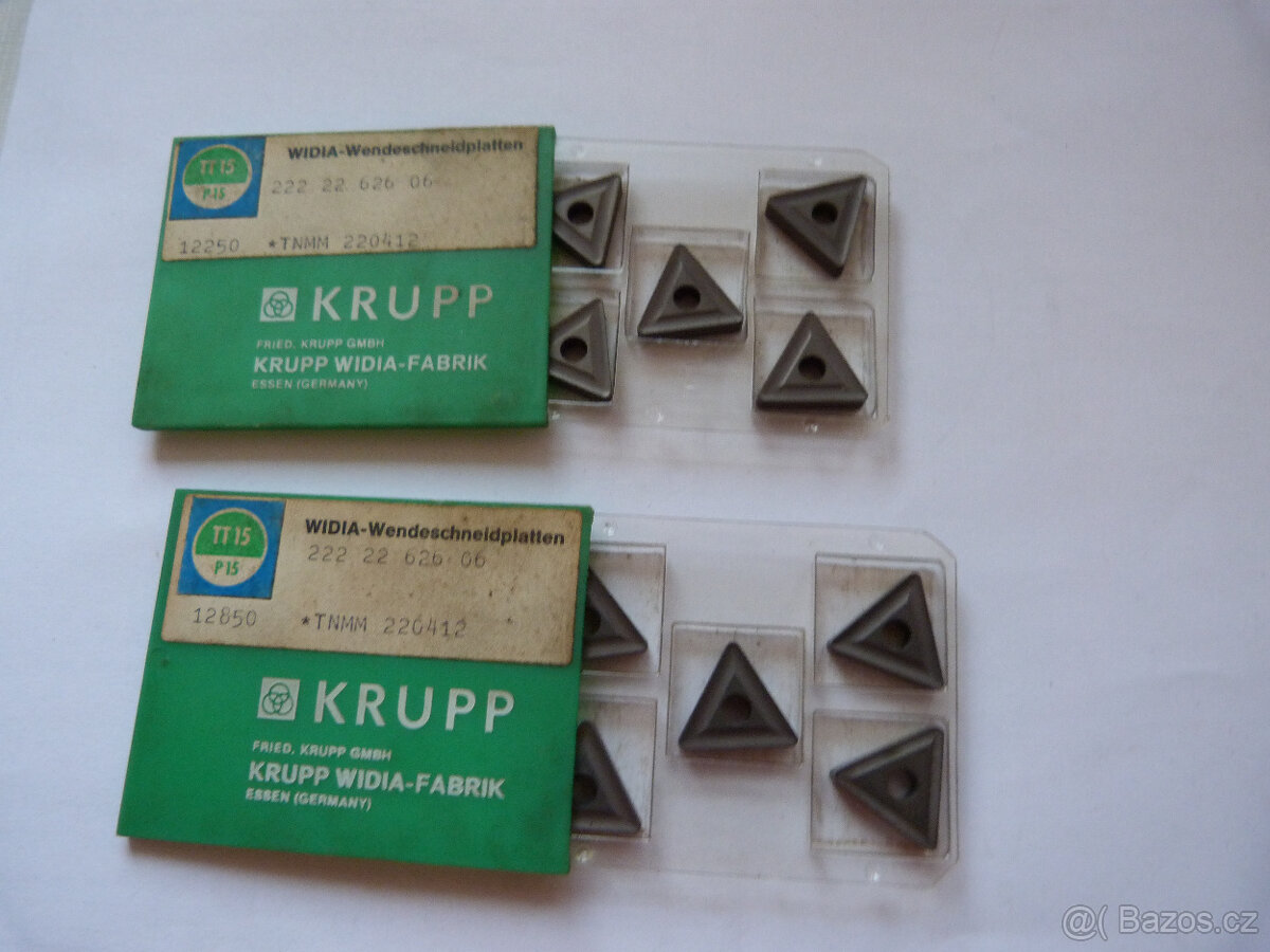 VBD - TNMM 220408, 220412 WIDIA - 4