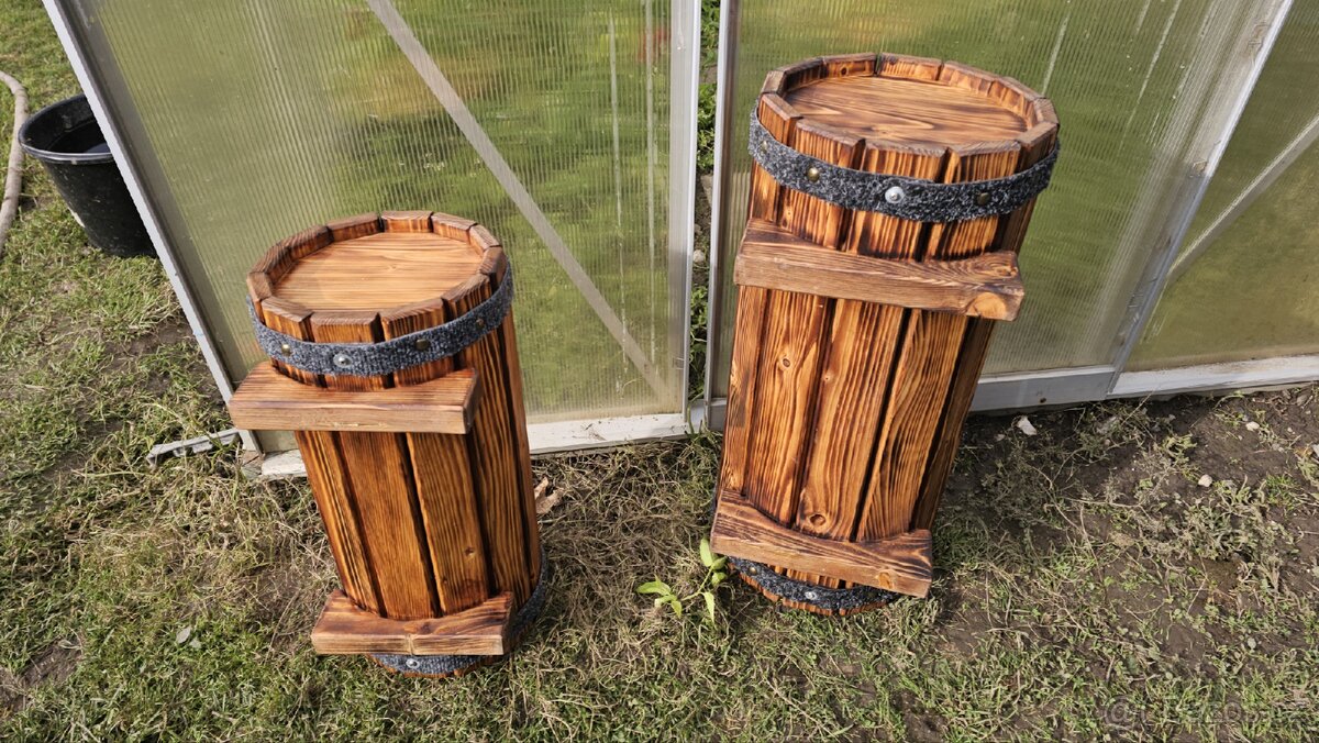 Krásné dřevěné truhlíky - 4