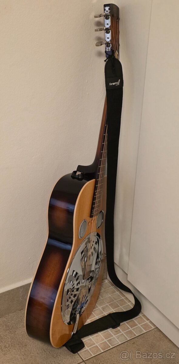 Prodám resofonickou americkou kytaru zn. DOBRO z roku 1982 - 4