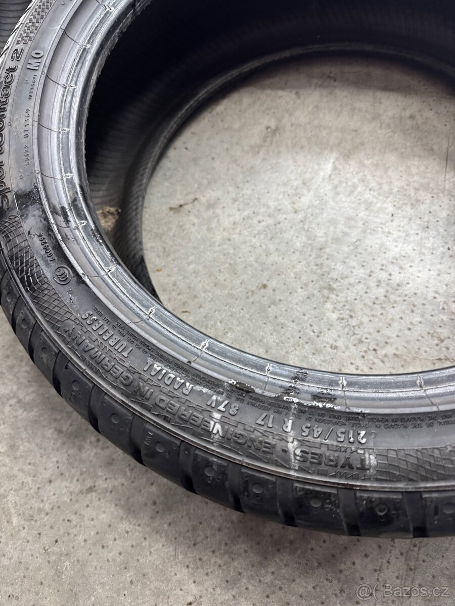 LETNÍ PNEU 215/45/17 - 4