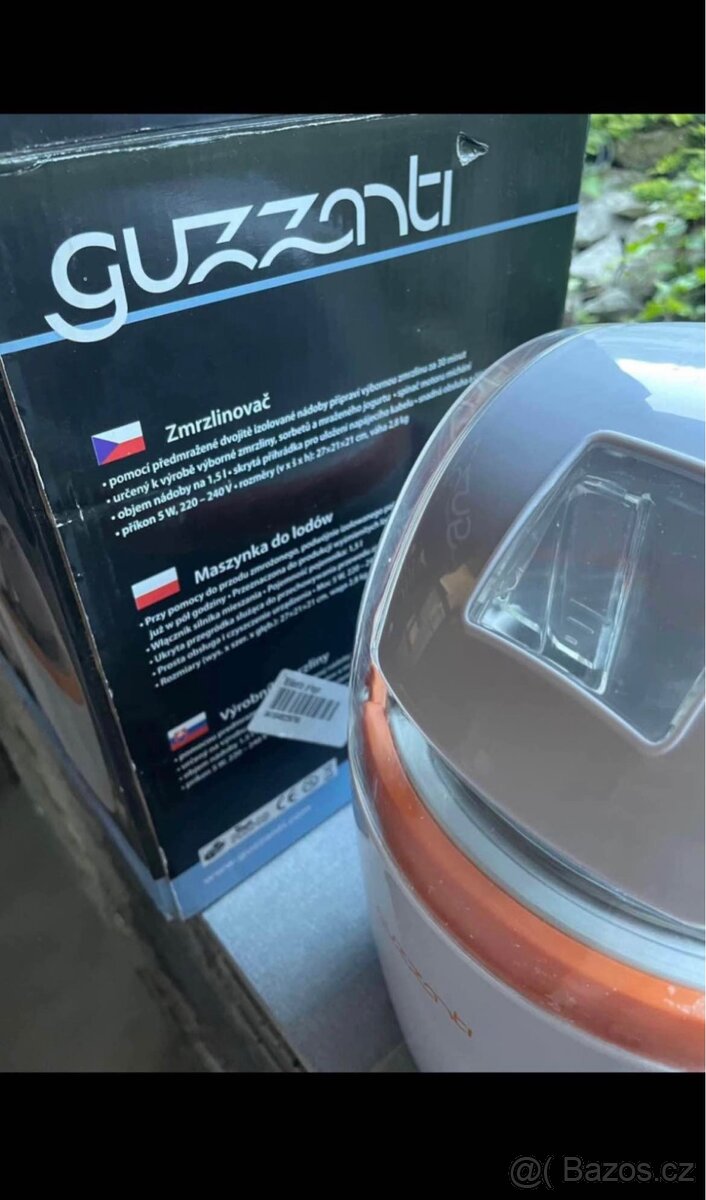 Domácí zmrzlinovač Guzzanti - 4