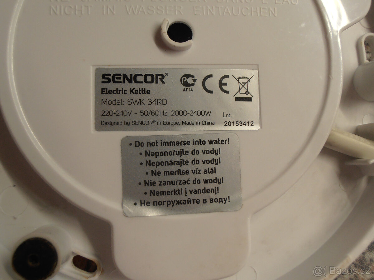 Varná konvice - SENCOR - 4