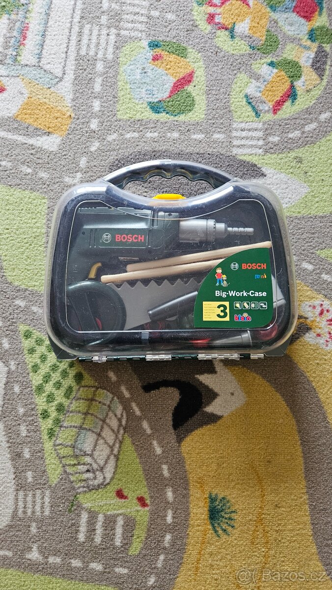 Kufřík, nářadí, vrtačka bosch - 4
