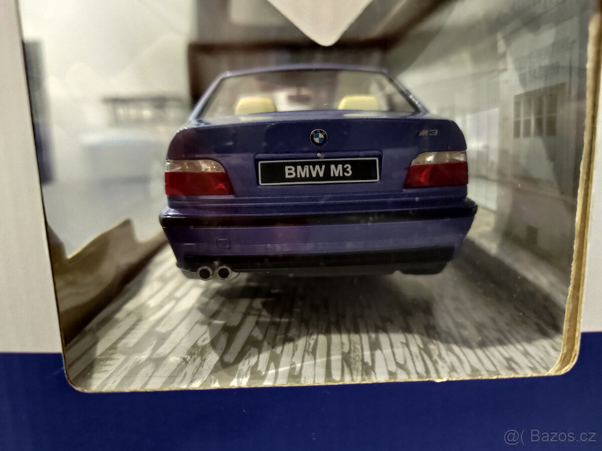 1:18 BMW E36 Coupe M3 1994 Estoril Blue - SOLIDO - 4