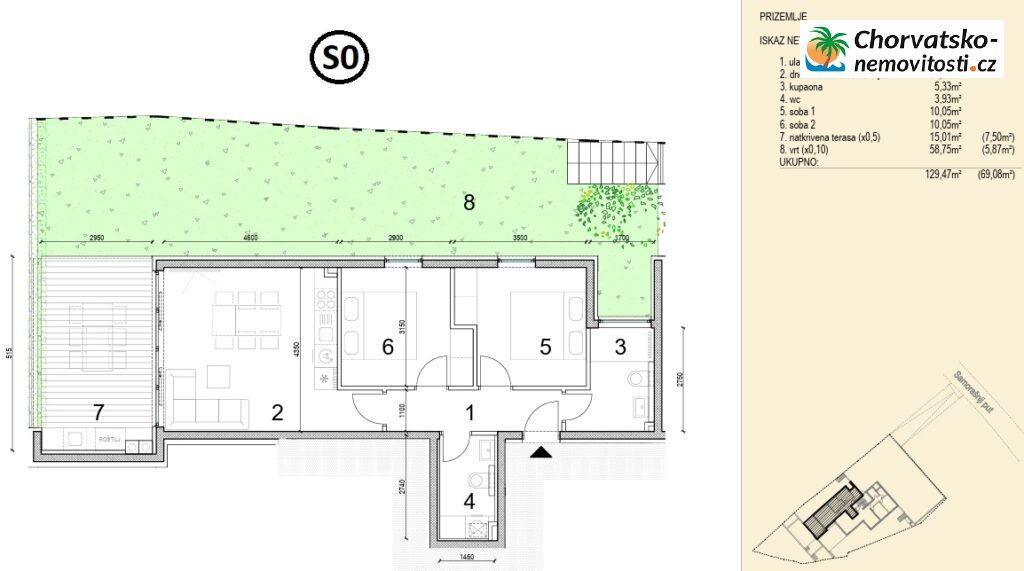 Prodej, byt 3+kk, 70 m, , , Česko - 4