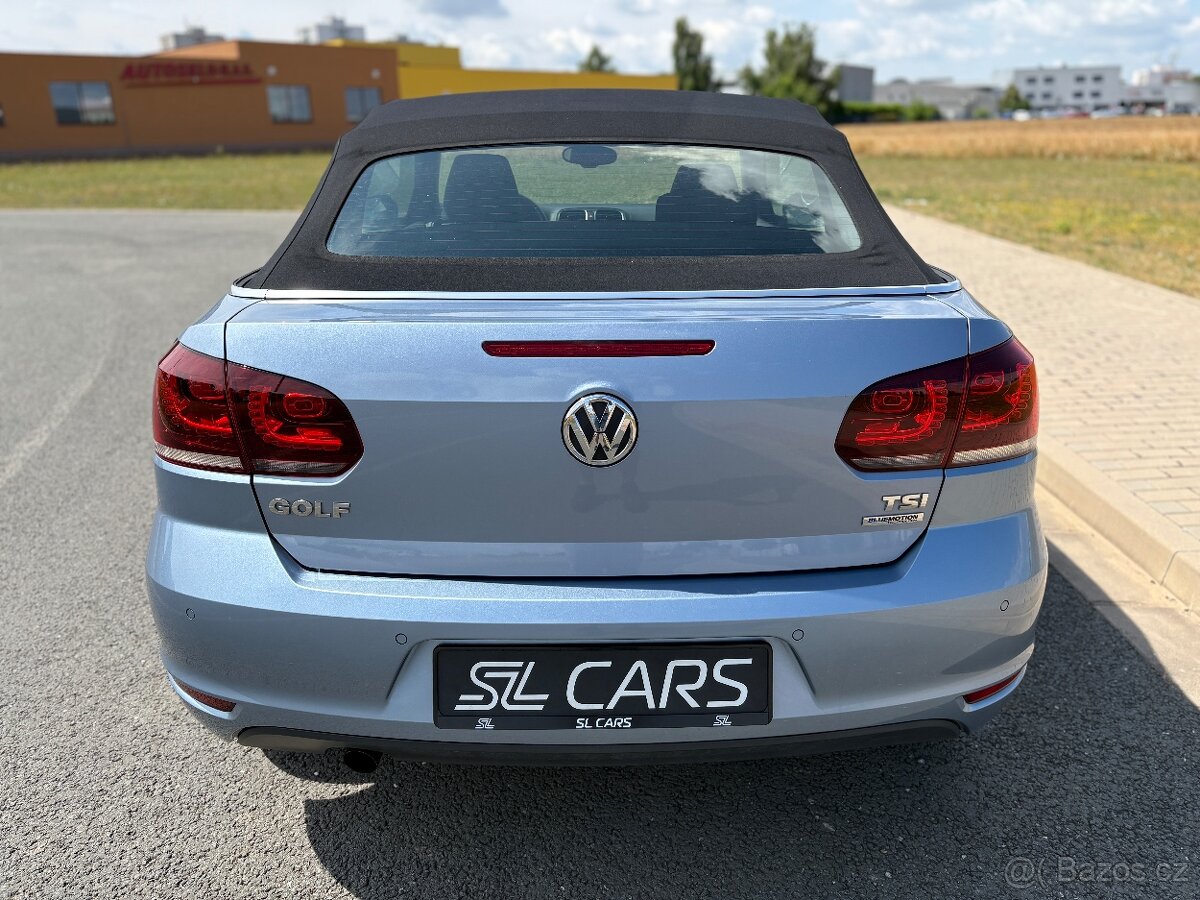 VW GOLF VI 1.2 TSI KABRIO //2012 1.MAJITEL SERVISKA TOP STAV - 4