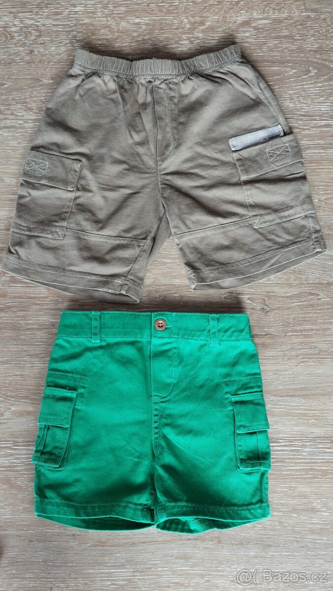 Značkové chlapecké šortky a čepice-kšiltovky - 4