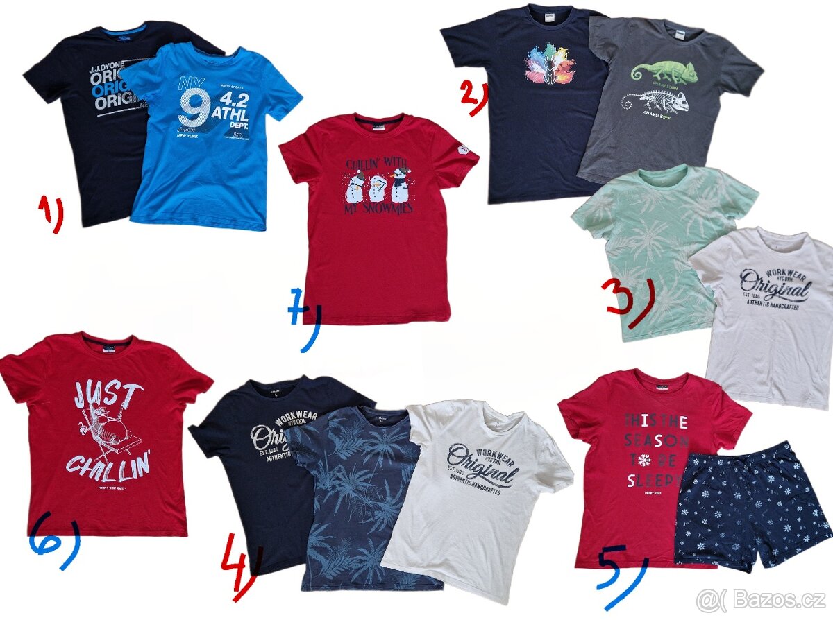 Pánské/chlapecké tričko se sněhulákem, vel. M - 4