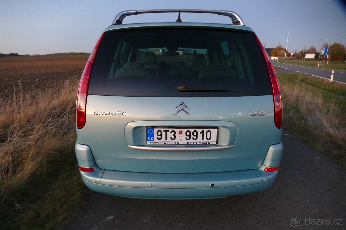 Prodám Citroen C8, 2.0 BA 103 kW ; nejvyšší výbava - 4