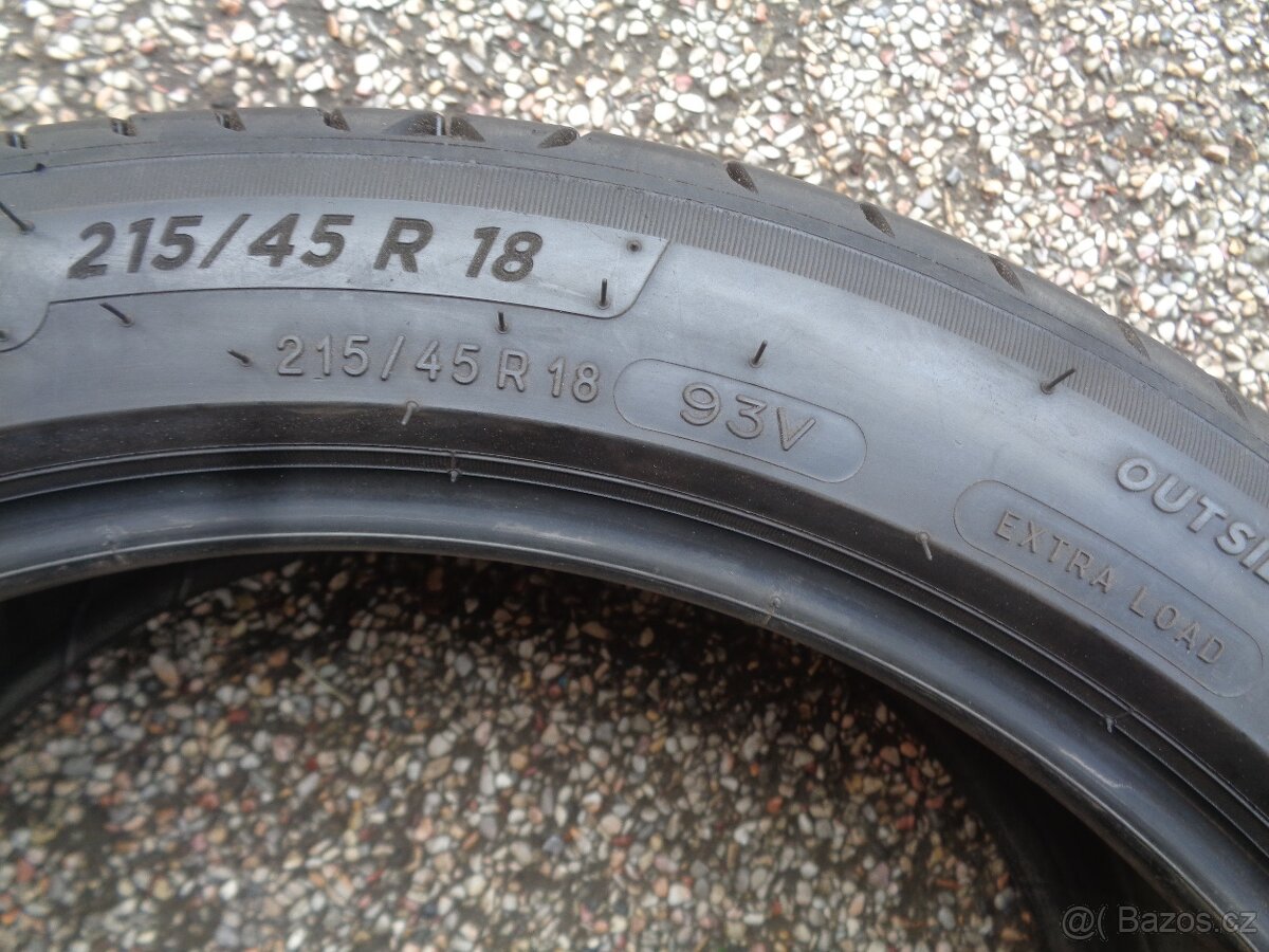 Letní pneu 215/45/18 R18 Michelin - 4