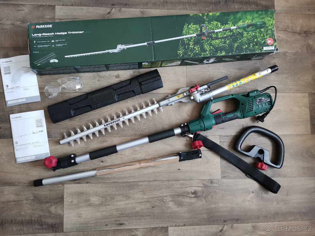 Elektrický teleskopické nůžky na živý plot Parkside - 4