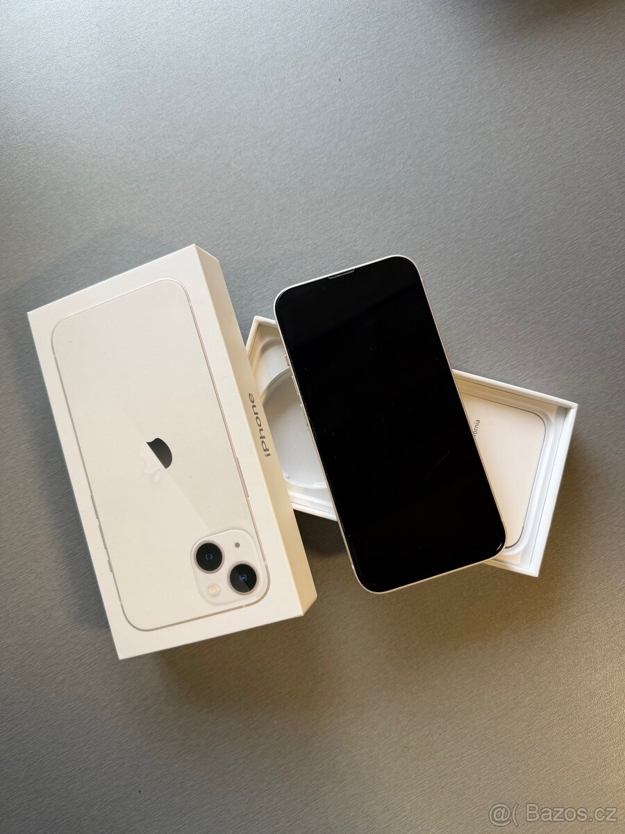 iPhone 13 128GB - Bílá (Starlight) - 4