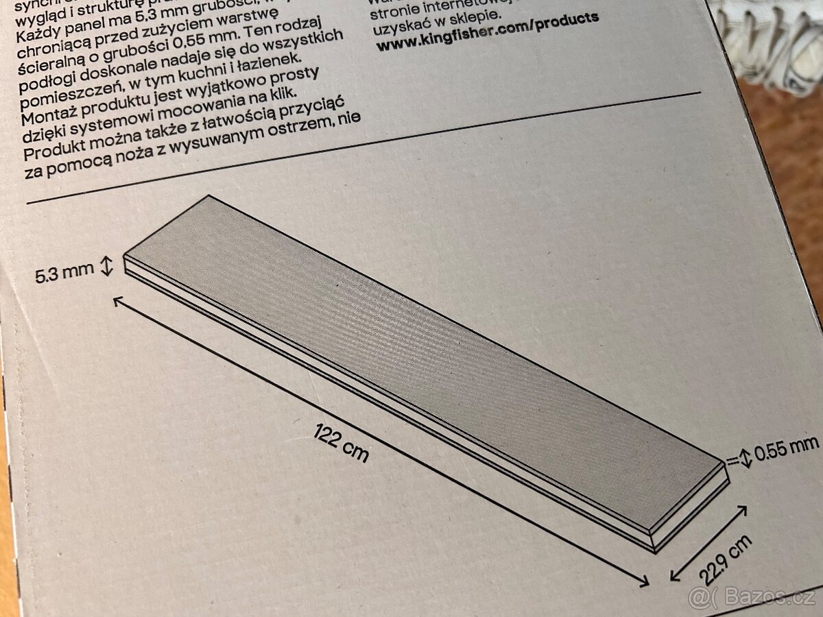 Prodám vinylovou podlahu CLICK Dub - 4