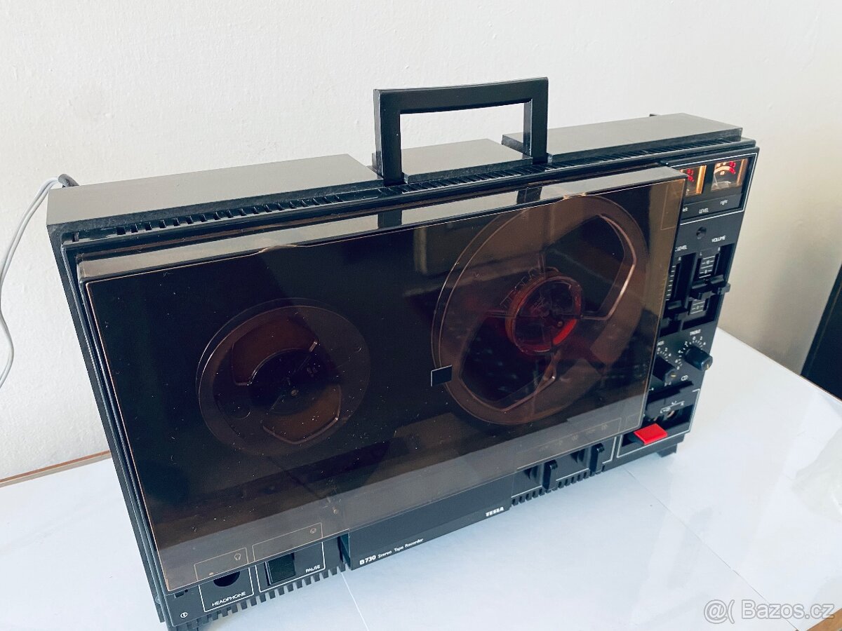 Kotoučový magnetofon Tesla B730, 80.léta - 4
