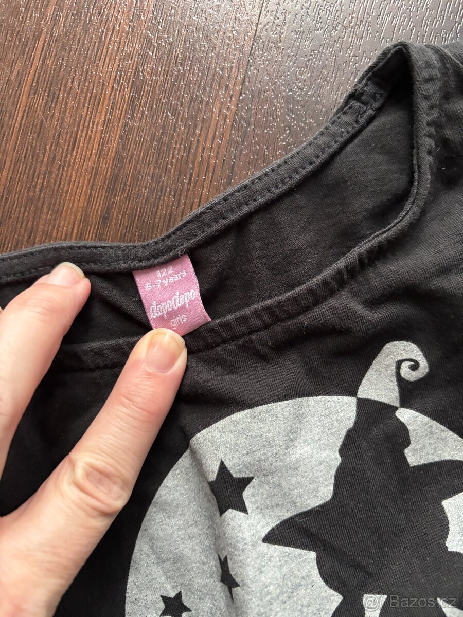 4x šaty 122/128 dívčí šaty - 4