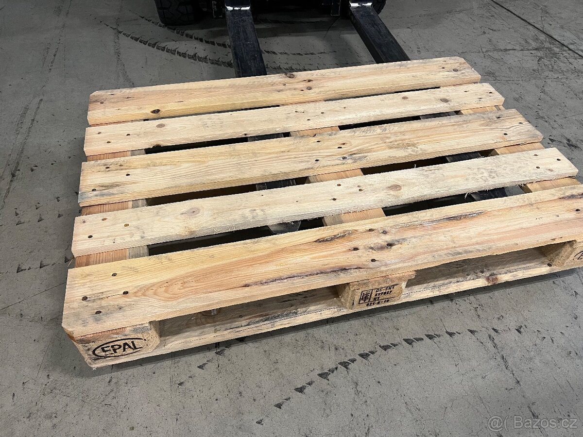 EUROpalety - světlé nepoškozené, tmavší s malým poškozením - 4