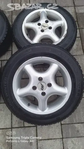 Alu kola a zimní pneu 14" - 4