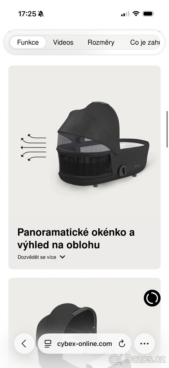 CYBEX MIOS hluboká korba - 4