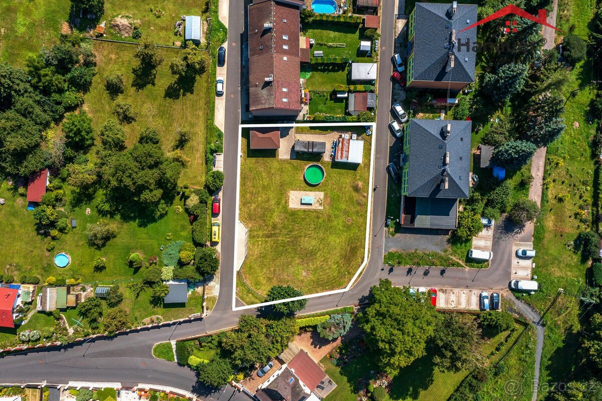 Prodej stavebního pozemku, 1239 m2, Děčín - Březiny - 4